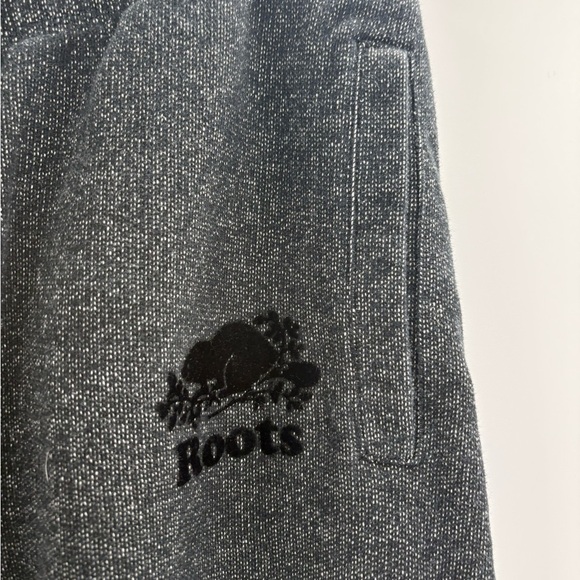 Roots men organic original grey comfy lounge everyday sweatpants size large - Picture 3 of 13